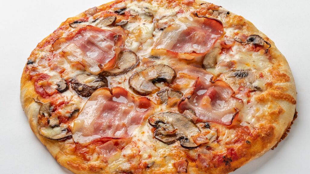 Pizza Bacon Portobello Lumai