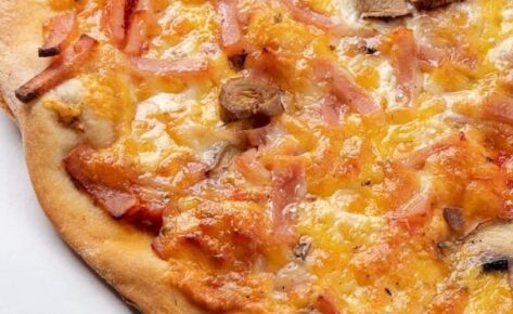 Pizza A Tavola York, Cheddar y Portobello Masa Fina